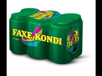Faxe Kondi dåse 33 cl. 6 stk.