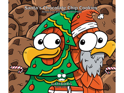Gamborg Santas chocolate chip 33 cl.