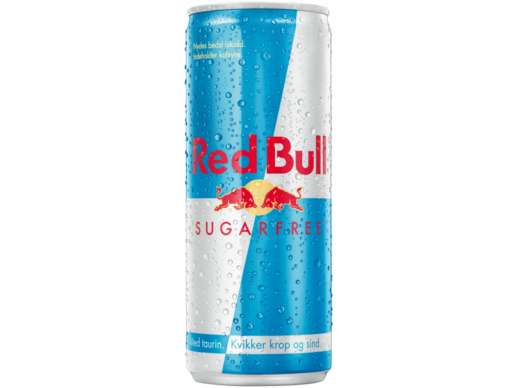 Red Bull Sugarfree, 25 cl. 24 stk. 